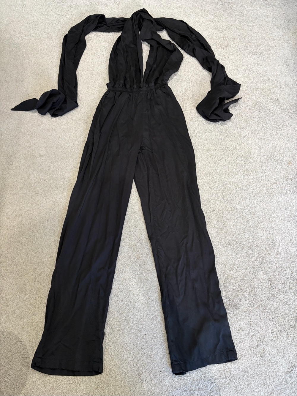 NWOT Diarrablu Sustainable Jumpsuit, Women’s S Black Convertible Jumpsuit - Picture 6 of 11